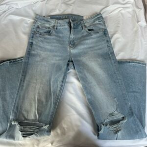 American Eagle new with tags low rise flared denim jeans